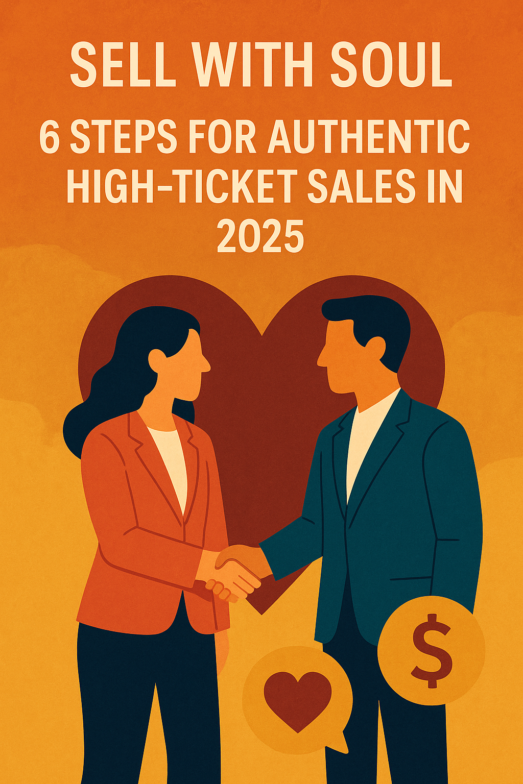 Sell with Soul – 6 Steps for Authentic High-Ticket Sales in 2025